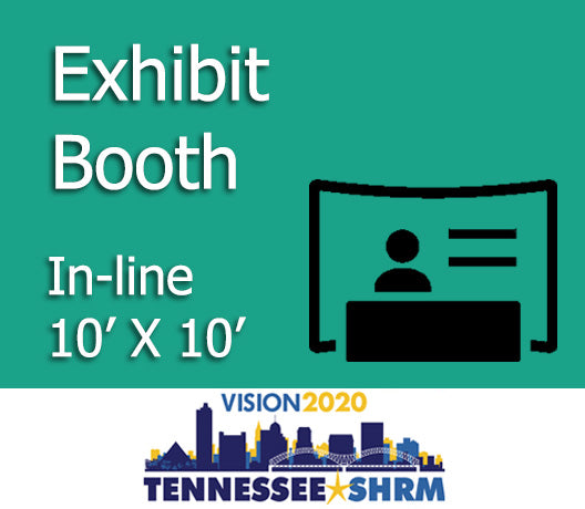 10&#39; x 10&#39; In-Line Exhibitor Booth