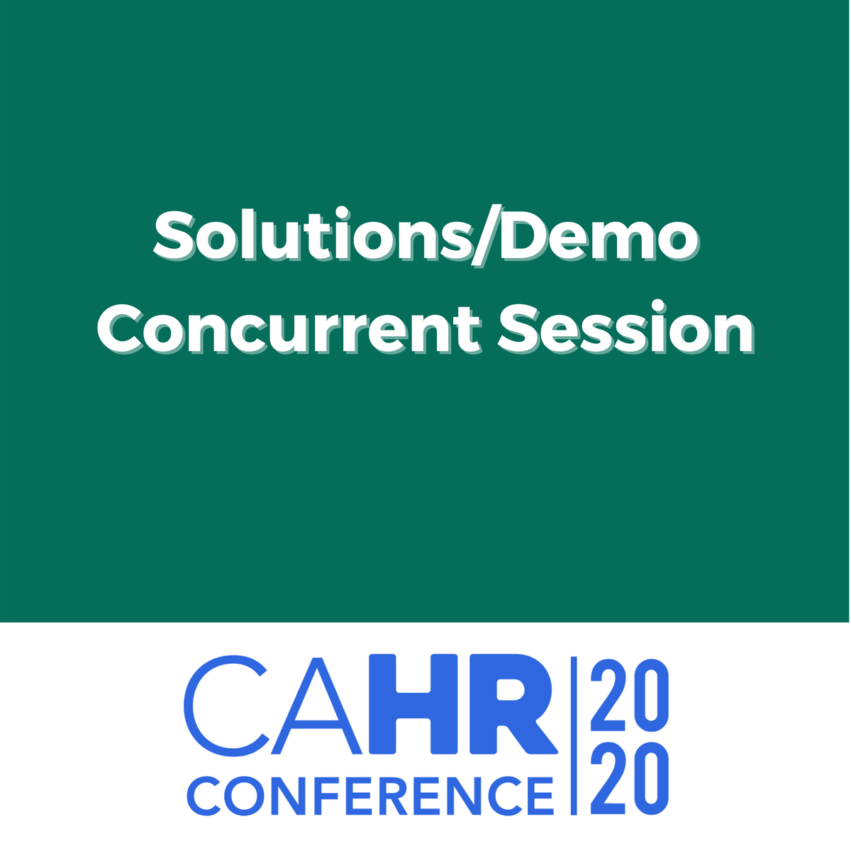 Solutions/Demo Concurrent Session