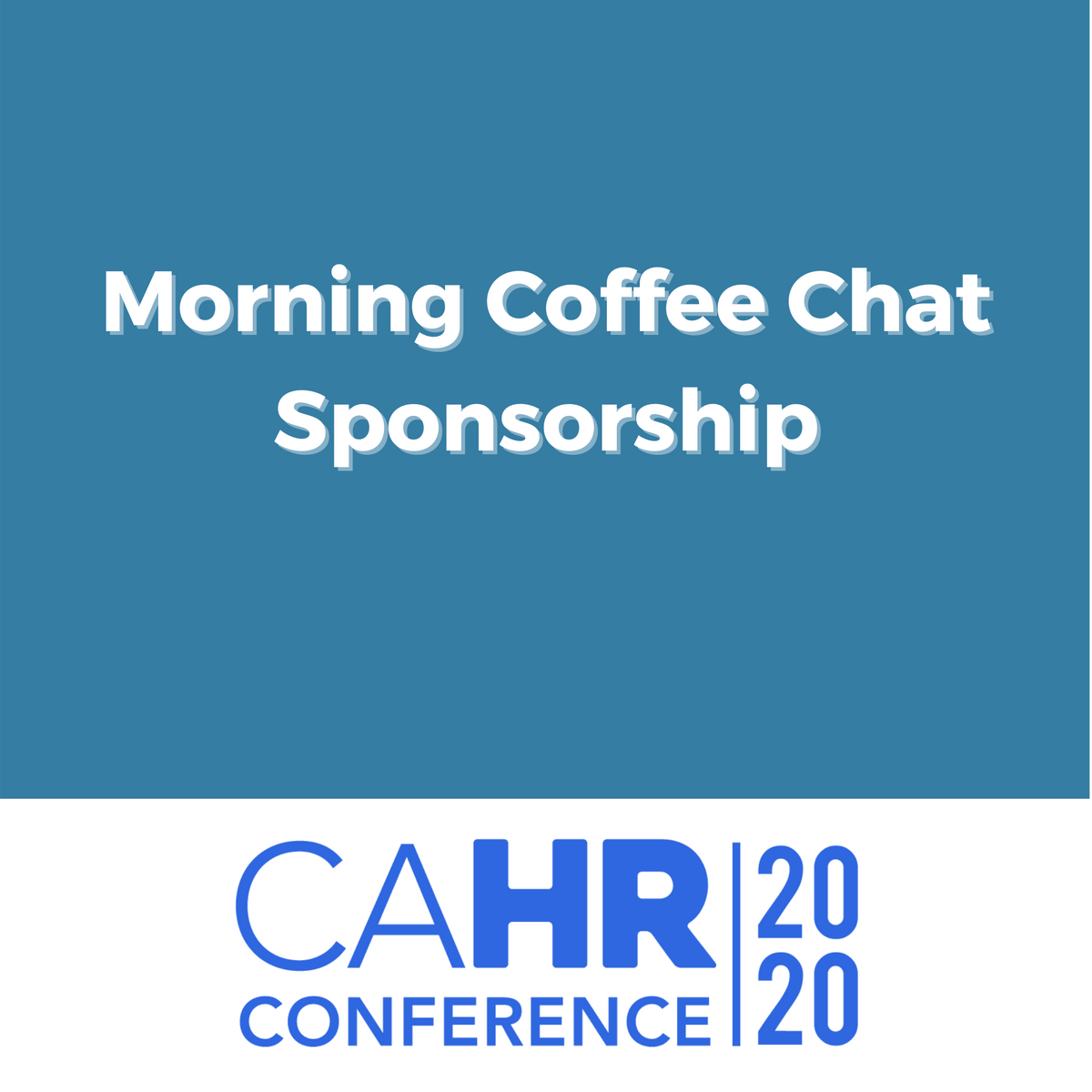 Morning Coffee Chat Sponsorship