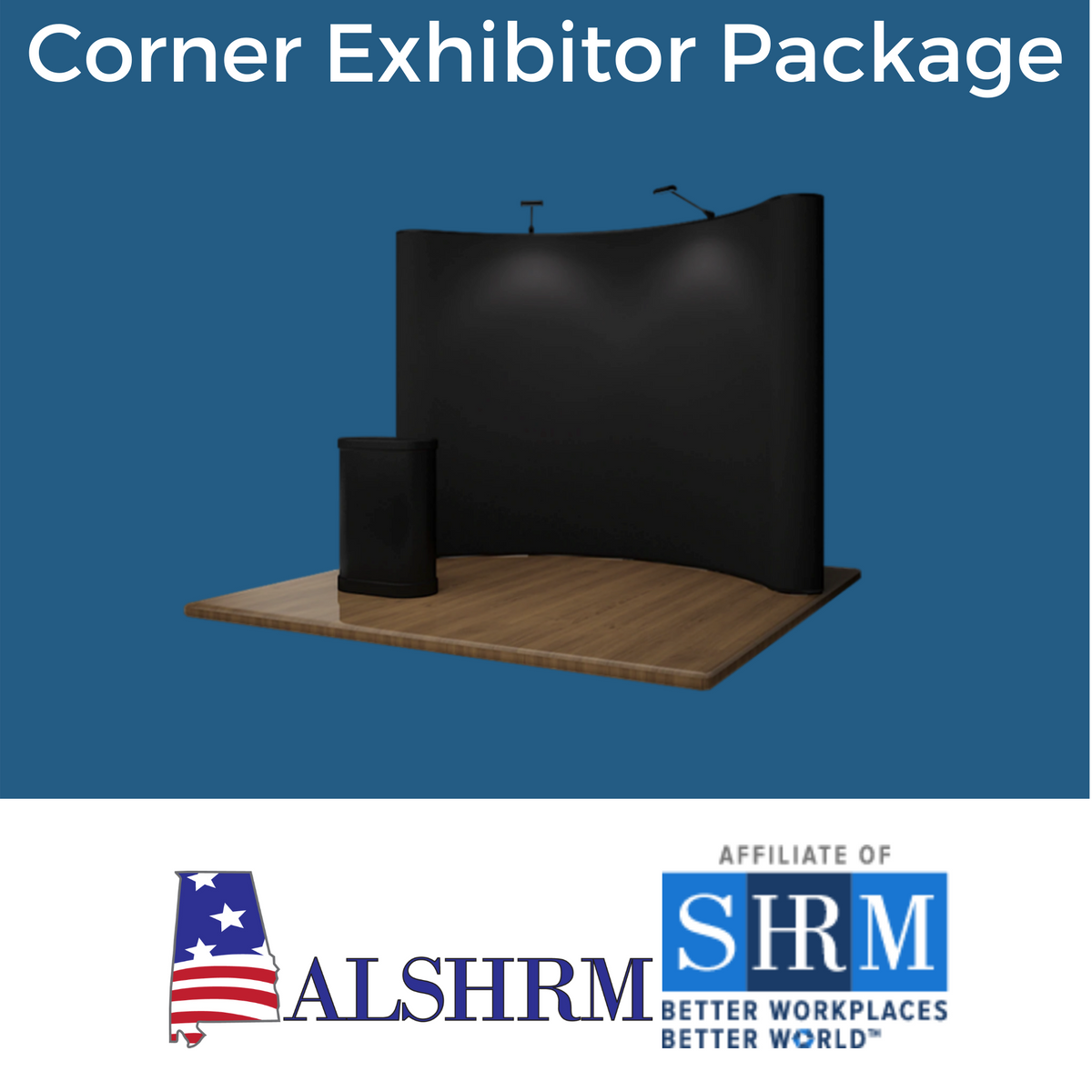 Corner Exhibitor Package