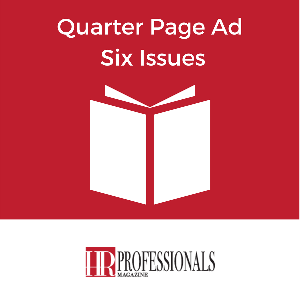 Quarter Page Ad (6 issues)