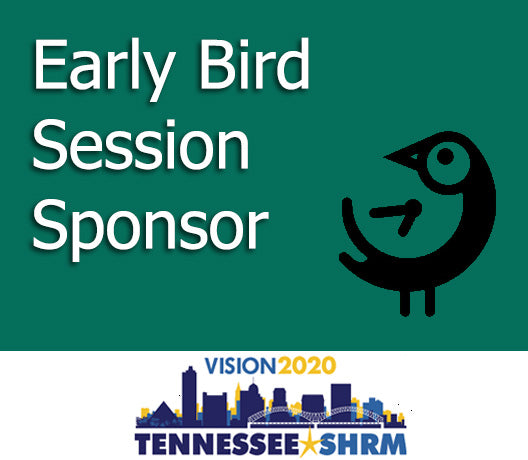 Early Bird Session Sponsor - 11/3 7:30-8:45AM