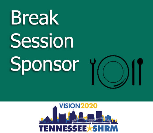Break Session Sponsor - 11/2 10:15-10:45AM