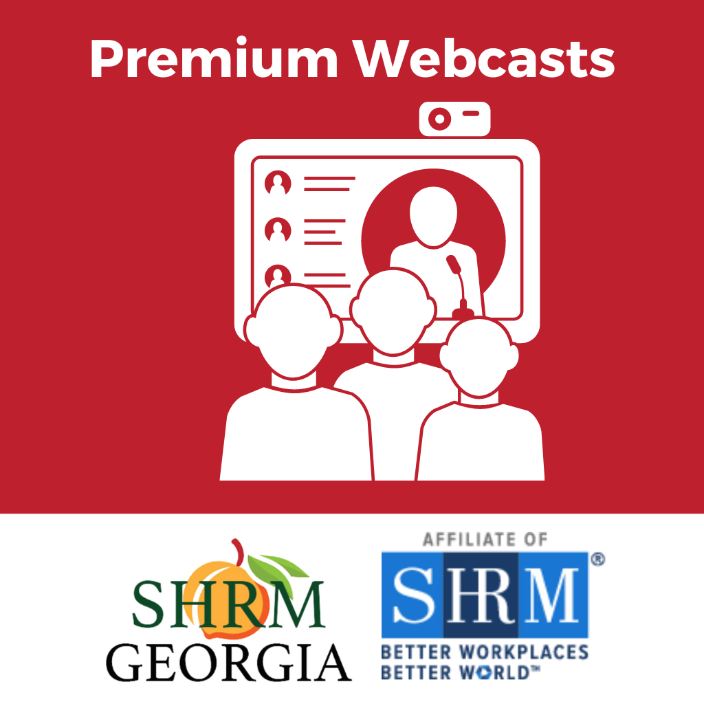 Georgia SHRM Premium Webcasts