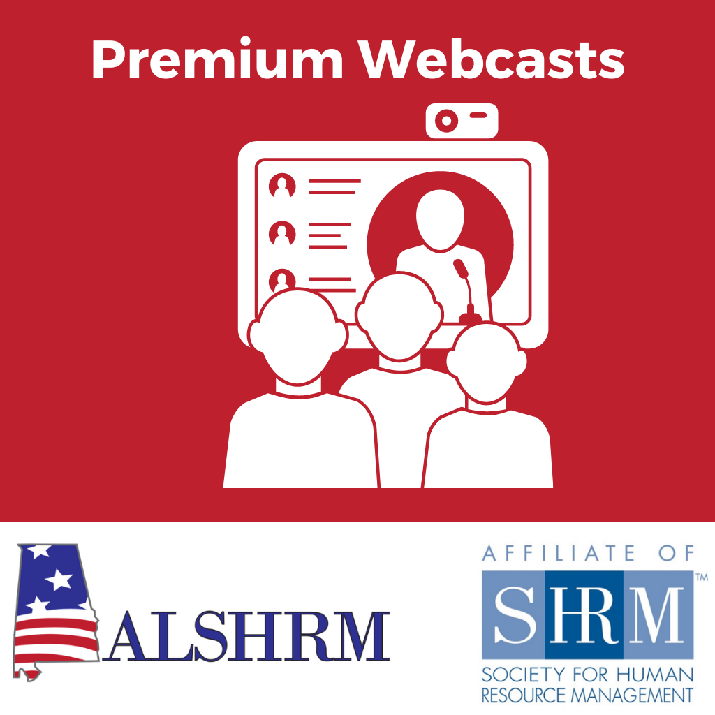 Alabama SHRM Premium Webcasts